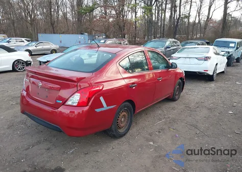2015 Nissan Versa 1.6 S+ из США, поврежденный, VIN 3N1CN7AP7FL834526